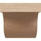 Ekena Millwork 4in. W x 4in. H x 12in. L Del Monte Woodgrain TimberThane Rafter Tail, Primed Tan RFTUR04X04X12DELRCPR - alternate 3